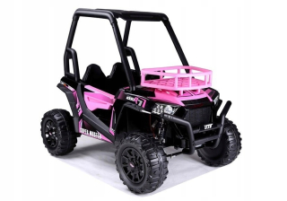 Veľké auto na batériu off-road JS360-1 ružová