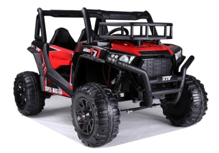 Veľké auto na batériu off-road JS360 červená