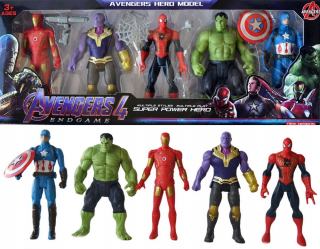 HULK - Big Avengers Figures 5 ks HULK THAJOŽNOSTI LED LED