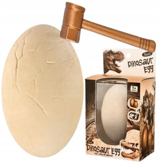 Big Egg Dinosaurus fosílnych vykopávok + kladivo