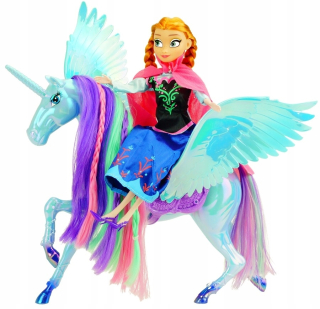 Elsa Frozen - Veľký Unicorn Pegaz Frozen Anna Krain Ice 9854