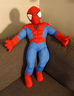 SPIDERMAN - Veľký spider-man spidermen cuddly plyš 80cm