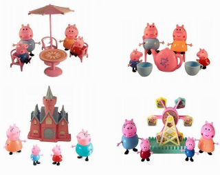 Pepa Pig - Veľký Set Pepa Carousel Castle Picnic Beach Play