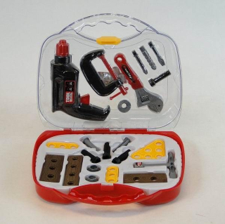 Staviteľ Bob - Big Set Tools Darčekový kufor Konštruktor