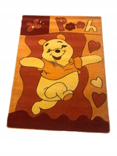 Medvedík Pú - Koberec 140x190 Koberce pre deti Winnie The Poin Hit