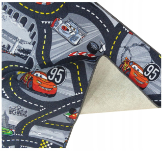 McQueen - Autá Cars 120x170 Car Mata Playground Cars