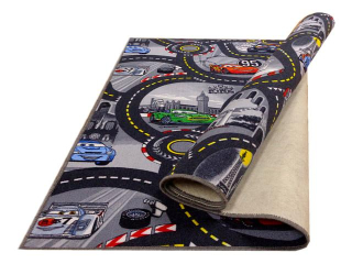 McQueen - Koberec pre deti 140x190 1,4x1,9 Disney Streets vozidla