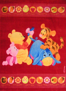 Medvedík Pú - Disney 140x200 Baby Koberec Baby Púcho 402 135 PLN
