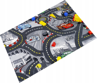McQueen - Detský koberec Rôzne vzory Autá Autá 200x220