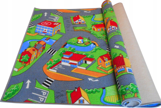 McQueen - Koberec Autá Cars Vážené Mat Street Mat 200x300 2x3
