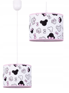 Minnie Mouse - Stropné svietidlo pre deti visiace lišty LED LED ROLLER
