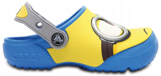 Mimoni - Detské Sandalki Crocs Crocband Minions Svetlo