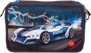 Peračník - Desesche 10840 Puzdro na ceruzku 3 Zariadenia Polícia LED