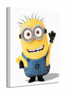 Mimoni - Despinable Me Minion Wave Image Canvas 40x50cm