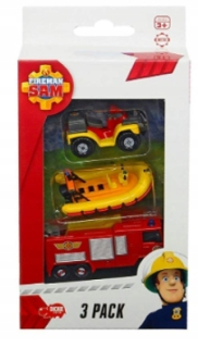 Požiarnik Sam  - Dickie Fireman Sam 3 Mercury Neptun Vozidlá