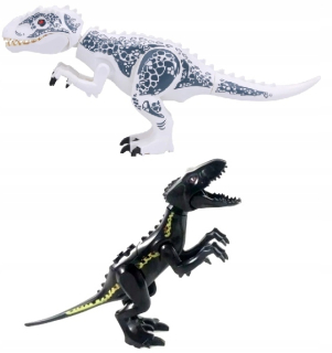 Dinosaury stavebných blokov 2ks Set + Lego Hit Nálepky