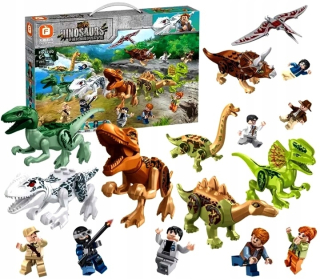 Jurský svet - Dinosaury v kufri Jurasic World Figures 16 ks