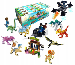 Jurský svet - Dinosaury Set 16 Jurasic Park Figurines
