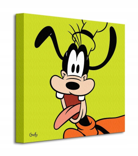 Káčer Donald - Disney Goofy Zelený obrázok na plátne 40x40 cm