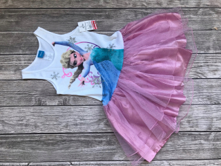 Elsa Frozen - Disney Land of Ice Elsa Dress 122-128