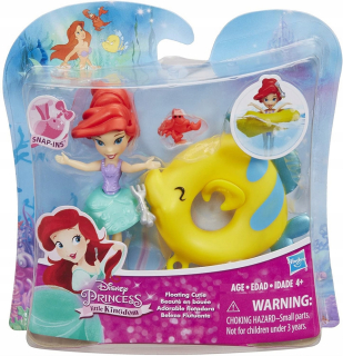 Disney Malé kráľovstvo plávajúce Arielka bábika
