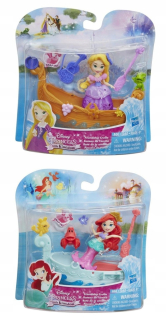 Disney Mini Bábika na lodi Rapumpku Arielka