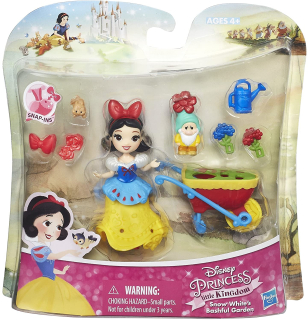 Disney princezné: Malá princezná - mini súprava Snehulienka v záhrade