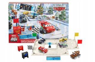 McQueen - Disney Pixar Cars Car GPG11 Adventný kalendár