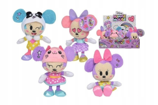 Minnie Mouse - Disney Plush Minnie v zamaskovaní 18cm mix