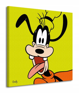 Káčer Donald - Disney Portrét GOOFY Lime Canvasfotografia 85x85cm