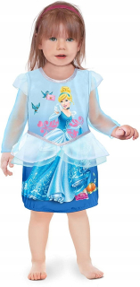 Popoluška - Disney Princess Baby Cinderella Kostým 1-15 rokov