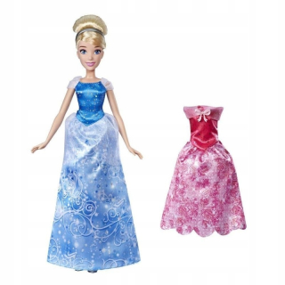 Popoluška - Disney Princezná bábika Popoluška s E4807 Šaty
