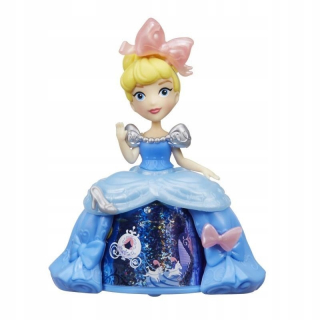Popoluška - Disney princezná mini bábika v šaty cinderella d