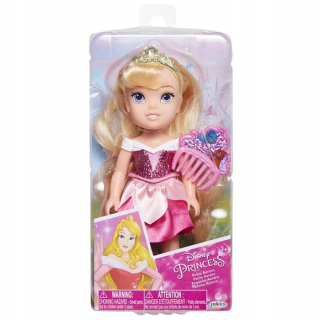 Disney Princess Mini Doll Aurora + hrebeň