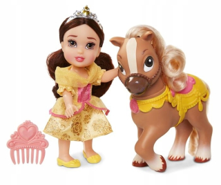 Disney Princess mini bábika Bella a poník