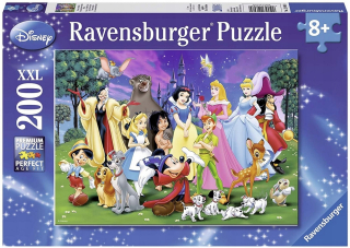 Disney RavensBurger 200 Aurora Snow White Popoluška
