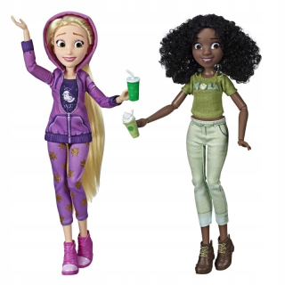 Disney Ralph Demolka Doll Ruck a Tiana 2-Pak