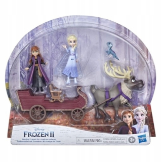 Elsa Frozen - Disney Land of Ice 2 Figures Anna a Elsa + Sán