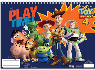 TOY STORY - Disney Color Book a samolepky Toy Story 4