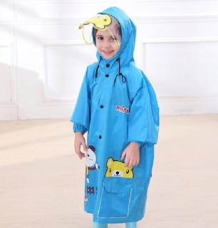 Minnie Mouse - Dlhý Yello pláštenka Detská bunda L.