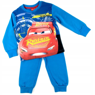 McQueen - Long pyžamák cikzag mcquent auto auta 3 disney