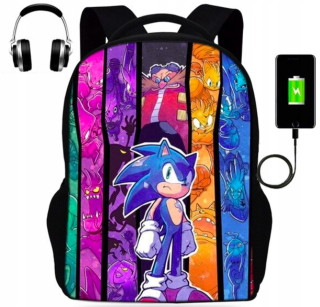Školský batoh, taška - Dobrý Sonic School batoh