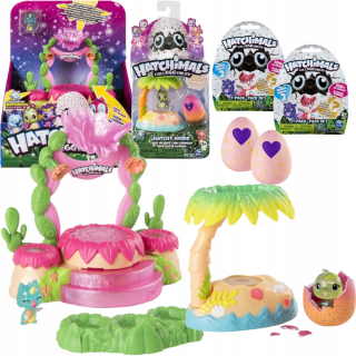 Hatchimals - Hatchi-wow Chata scéna Sachet prekvapenie vajcia humchimálna