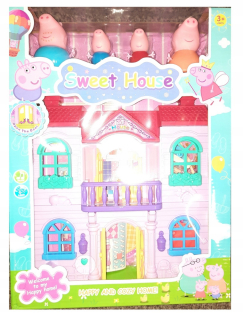 Pepa Pig - Chata Prasa Peppa Villa Príslušenstvo 4 Obrázky