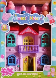 Pepa Pig - Chata Peppy + 4 čísla + nový zvuk