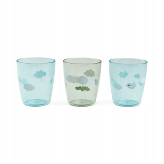 Vyrobil Deer Kubki Mini Glass 3szt. Veselé oblaky G