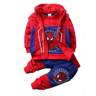 SPIDERMAN - DRES 3EL. Boys Spider-Man 100-140cm / 100