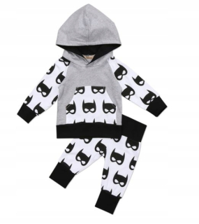 BATMAN - Dres Batman Mikina Hood nohavice pre chlapca 80
