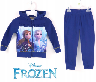 Elsa Frozen - Dres Mrazené 2 Lord of Ice II 128 NAVY BLUE ELSA