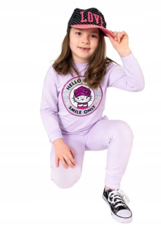 HELLO KITTY Dres Ahoj Kitty Lila. Veľkosti 98 - 134. 104